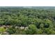 An aerial view of a tree-covered property in Midtown Atlanta at 164 Ridley Cir, Decatur, GA 30030