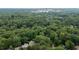 Aerial perspective of a neighborhood with houses among the abundant greenery and skyline views at 164 Ridley Cir, Decatur, GA 30030