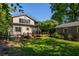 A lovely backyard boasts a lush lawn and a deck for outdoor relaxation at 164 Ridley Cir, Decatur, GA 30030