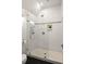 Modern shower with subway tile, glass enclosure, and sleek fixtures create a spa-like atmosphere at 164 Ridley Cir, Decatur, GA 30030
