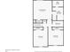Second floor plan of 4438 Tuckahoe Ct, Douglasville, GA 30135 with rooms and measurements at 4438 Tuckahoe Ct, Douglasville, GA 30135