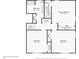 Upstairs floor plan featuring bedrooms, primary suite, closets, and bathroom at 218 Deerwood Se Ct, Smyrna, GA 30082