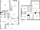 Detailed floor plan showcasing the layout of the two-story home at 408 Blue Sky Cir, Acworth, GA 30102