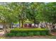 Community water fountain surrounded by lush greenery and mature trees at 4569 Fountain Ne Dr, Marietta, GA 30067