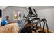 Well-equipped exercise room features hardwood floors and updated workout equipment at 4569 Fountain Ne Dr, Marietta, GA 30067