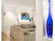 Cozy living room with an art display and comfortable furnishings, accentuated by colorful artwork at 4569 Fountain Ne Dr, Marietta, GA 30067