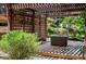 Relaxing pergola on backyard deck offers shade and a private space at 4569 Fountain Ne Dr, Marietta, GA 30067