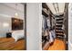 A well-organized walk-in closet with custom shelving and ample storage for clothing and shoes at 4569 Fountain Ne Dr, Marietta, GA 30067