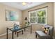 Cozy office space with natural light, neutral colors, and modern desk at 66 Devon Ln, Avondale Estates, GA 30002