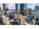 Cityscape view featuring office buildings, and apartments in a popular city destination on a bright sunny day at 90 Fairlie Street Nw #801 # 801, Atlanta, GA 30303