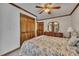 Comfortable bedroom showcasing classic furniture, natural light, and a closet at 1724 Arbor Hill Rd, Canton, GA 30115