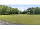 Lush backyard featuring manicured lawn and landscape with surrounding trees at 1724 Arbor Hill Rd, Canton, GA 30115