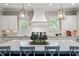 Beautiful kitchen with granite countertops, large island, and stainless steel appliances at 23 Long Island Pl, Sandy Springs, GA 30328