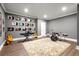 Well-lit music room perfect for jam sessions, complete with instruments and vinyl record display at 23 Long Island Pl, Sandy Springs, GA 30328