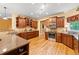 Well-appointed kitchen featuring custom cabinetry, granite countertops, and modern appliances at 8032 Banks Mill Rd, Douglasville, GA 30135