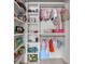 Well-organized closet featuring shelves and hanging rods, providing ample storage space for clothes and accessories at 2180 Dunwoody Heritage Dr, Atlanta, GA 30350