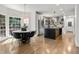 Spacious kitchen with marble island, stainless steel appliances, and a breakfast nook at 2180 Dunwoody Heritage Dr, Atlanta, GA 30350