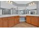 Bathroom offering generous vanity space, tiled floors, a soaking tub, and a walk-in shower at 221 Hampton Station Blvd, Canton, GA 30115