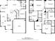 Complete floor plan showcasing the layout of both levels, providing a comprehensive view of the home's structure at 221 Hampton Station Blvd, Canton, GA 30115
