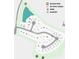 Community map highlighting lot locations, model homes, mailbox kiosk, butterfly garden, and basement availability at 3311 Burkston Pl, Buford, GA 30519