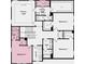 Second floorplan featuring a primary suite, 3 bedrooms and 2 bathrooms at 3311 Burkston Pl, Buford, GA 30519