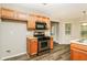 Functional kitchen featuring stainless steel appliances and ample cabinet storage at 155 Oak Terrace Dr, Covington, GA 30016
