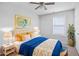 Inviting bedroom with a comfortable bed, soft lighting, and a calming ambiance at 3315 Brookfield Dr, Austell, GA 30106
