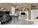 Inviting home office with stylish built-ins, neutral paint, and a cozy, functional workspace at 4190 Madison Dr, Cumming, GA 30040