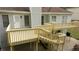 Backyard view featuring large deck, perfect for outdoor entertaining with ample seating at 440 Hickory Glen Sw Ln, Atlanta, GA 30311