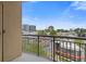 Enjoy city views from this private balcony with iron railing at 325 E Paces Ferry Ne Rd # 602, Atlanta, GA 30305