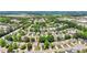 Residential area showcasing neatly arranged homes surrounded by mature trees and green spaces at 409 Norton Xing, Woodstock, GA 30188
