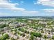Expansive aerial view of a residential community with lush greenery and scenic mountain views at 409 Norton Xing, Woodstock, GA 30188