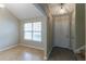Inviting entryway featuring modern lighting and clean design at 4870 Heather Mill Trce, Snellville, GA 30039