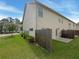 Spacious backyard featuring a well-maintained lawn, privacy fence, and an ideal outdoor living space at 7721 Fawn Cir, Covington, GA 30014