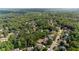 An aerial view of homes nestled amongst a dense green forest in a suburban community at 1440 Water View Ln, Suwanee, GA 30024