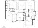 Upstairs floor plan highlights primary bedroom suite, bedrooms with walk-in closets, and bath at 1440 Water View Ln, Suwanee, GA 30024