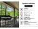 Listing promotion featuring the porch, home address, and outdoor activities near the home at 1627 Rex Dr, Marietta, GA 30066