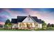 Charming one-story home featuring a front porch with brick accents at 2505 Kirkwood Dr, Cumming, GA 30041