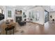 Cozy living room with fireplace, natural light, and stylish furnishings at 2505 Kirkwood Dr, Cumming, GA 30041