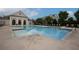 A beautiful community pool with plenty of space to relax and enjoy the sun at 10200 Windalier Way, Roswell, GA 30076