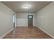 Bright living room featuring modern flooring and a fresh, neutral color palette at 3140 Delowe Dr, Atlanta, GA 30344