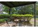 Private covered balcony with relaxing wooded views is perfect for entertaining at 3472 Essex Ave # 81, Atlanta, GA 30339