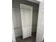 A closet with built in shelving and storage drawers at 4011 Redan Rd # 8, Stone Mountain, GA 30083