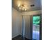 Eat-in dining area featuring a sliding glass door to the outdoor deck, and hardwood floors at 1047 Plantation Way, Kennesaw, GA 30301