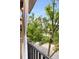 Balcony view featuring trees, a road, and a building in the background at 396 15Th Nw St # 6, Atlanta, GA 30318