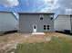 New home with a large, level backyard and patio at 1006 Starmoss Lane, Conyers, GA 30094