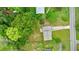 Bird's eye view of home with tree lined lot at 3909 Ebenezer Rd, Marietta, GA 30066