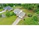 Well-maintained two-story home with a two-car garage and a beautifully landscaped front yard at 3909 Ebenezer Rd, Marietta, GA 30066