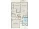 Detailed floorplan layout showcasing bedroom, living, and garage spaces at 488 Village Ln, Fairburn, GA 30213
