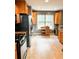 Functional kitchen featuring stainless appliances, wood cabinets, and plenty of counter space at 3809 Autumn View Nw Ln, Acworth, GA 30101